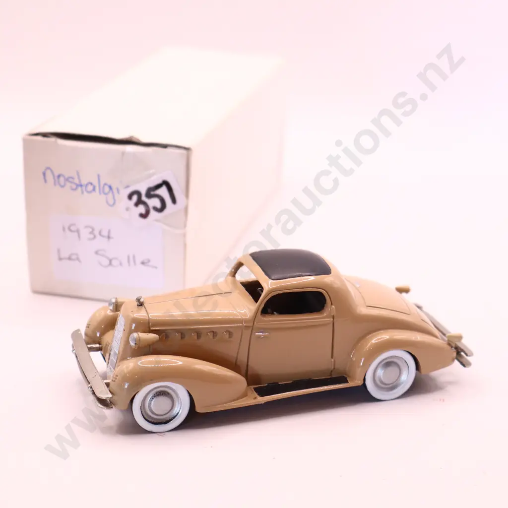 Nostaligic Models  La Salle  1934 Image 1++
