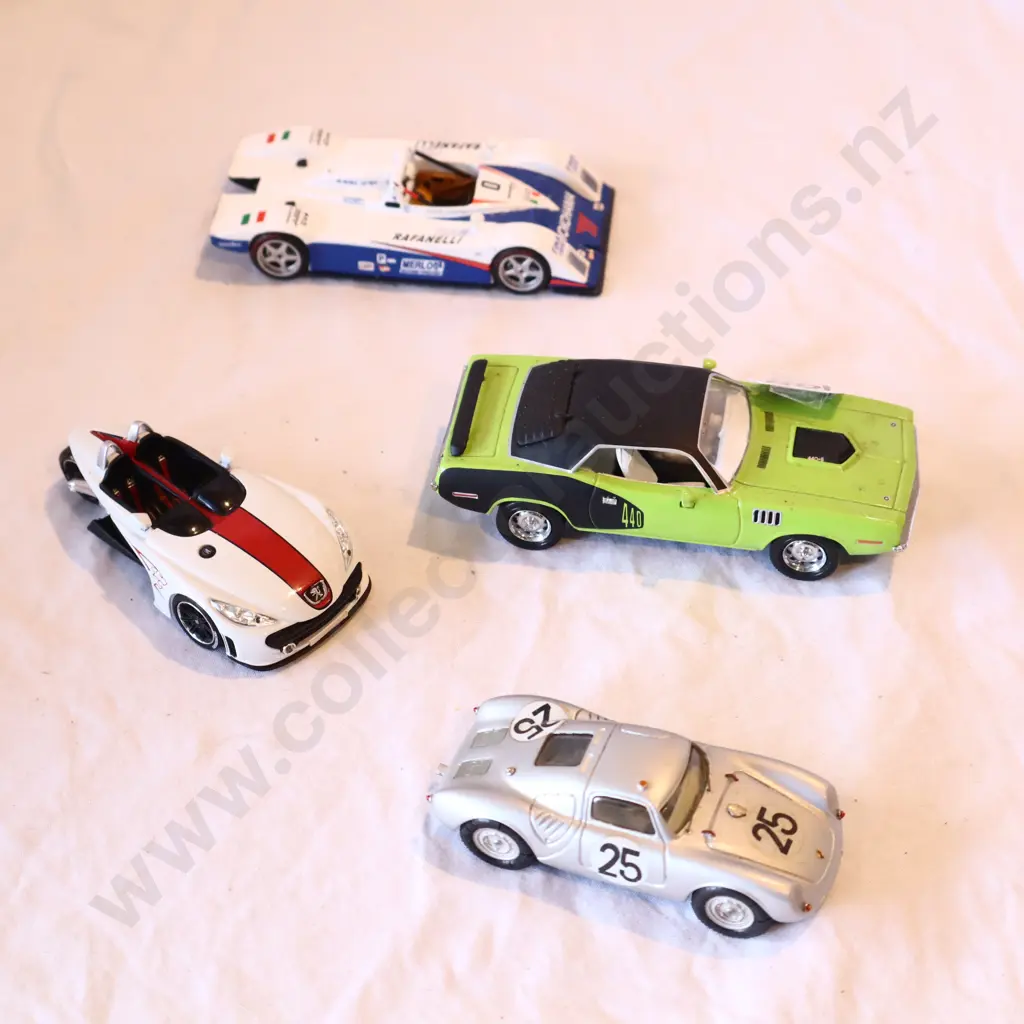Assorted Loose Race Cars x 4 Image 1++