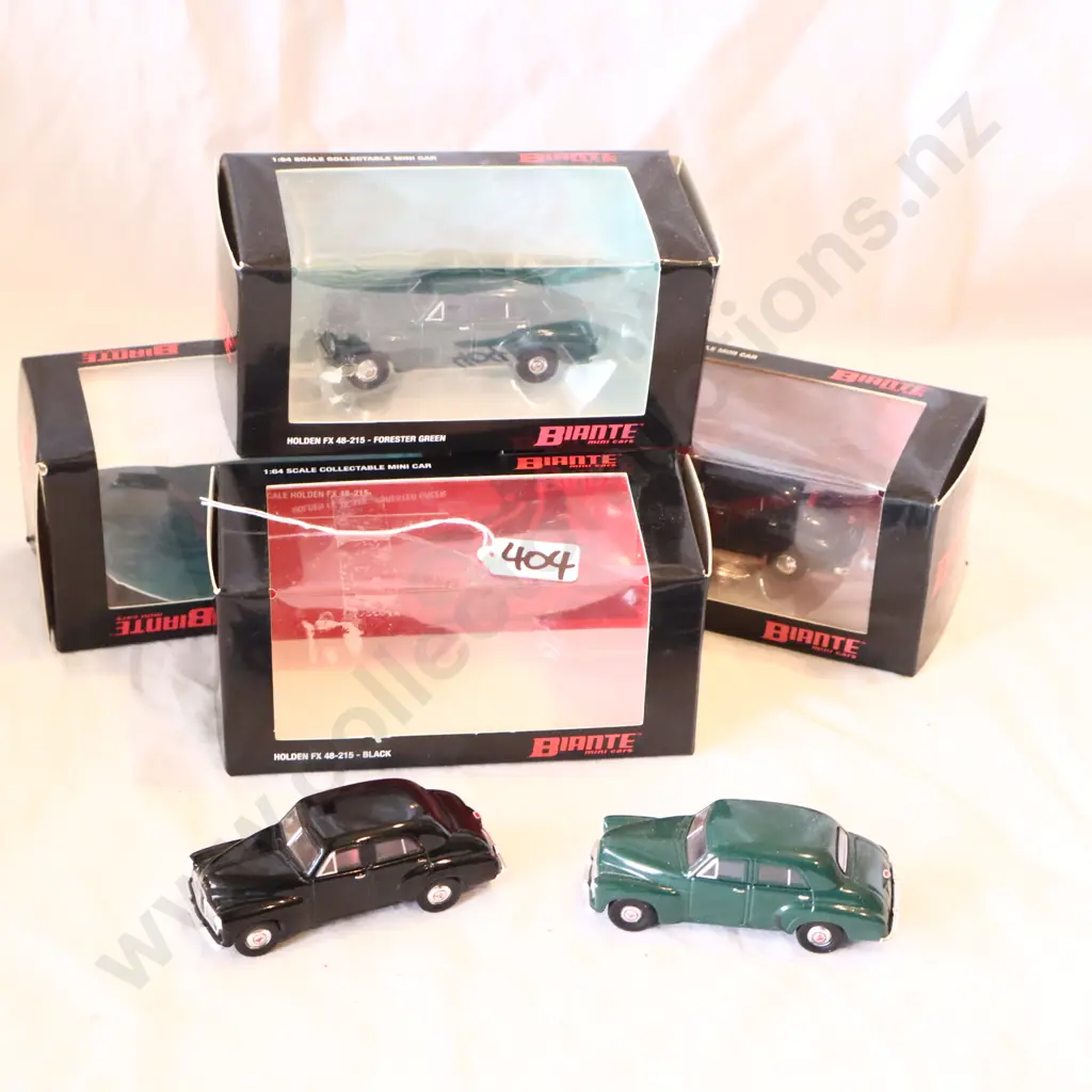 Assorted Boxed Biante Cars x 4 Image 1++