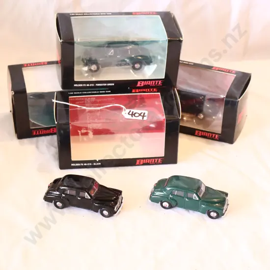 Assorted Boxed Biante Cars x 4