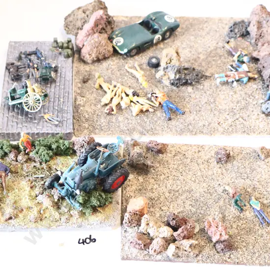 Bulk Lot Of Diarama Scenes