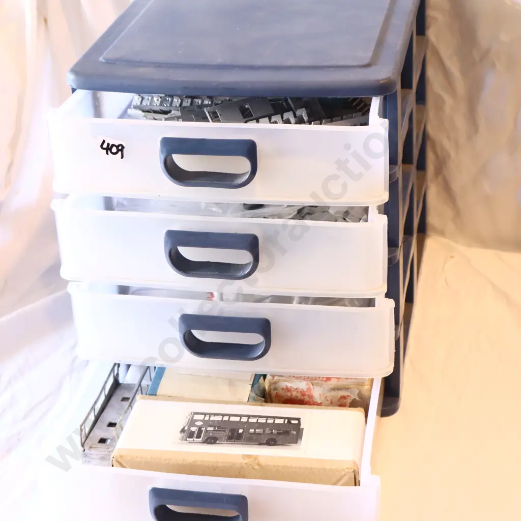 Plastic Draws With Parts Image 1++