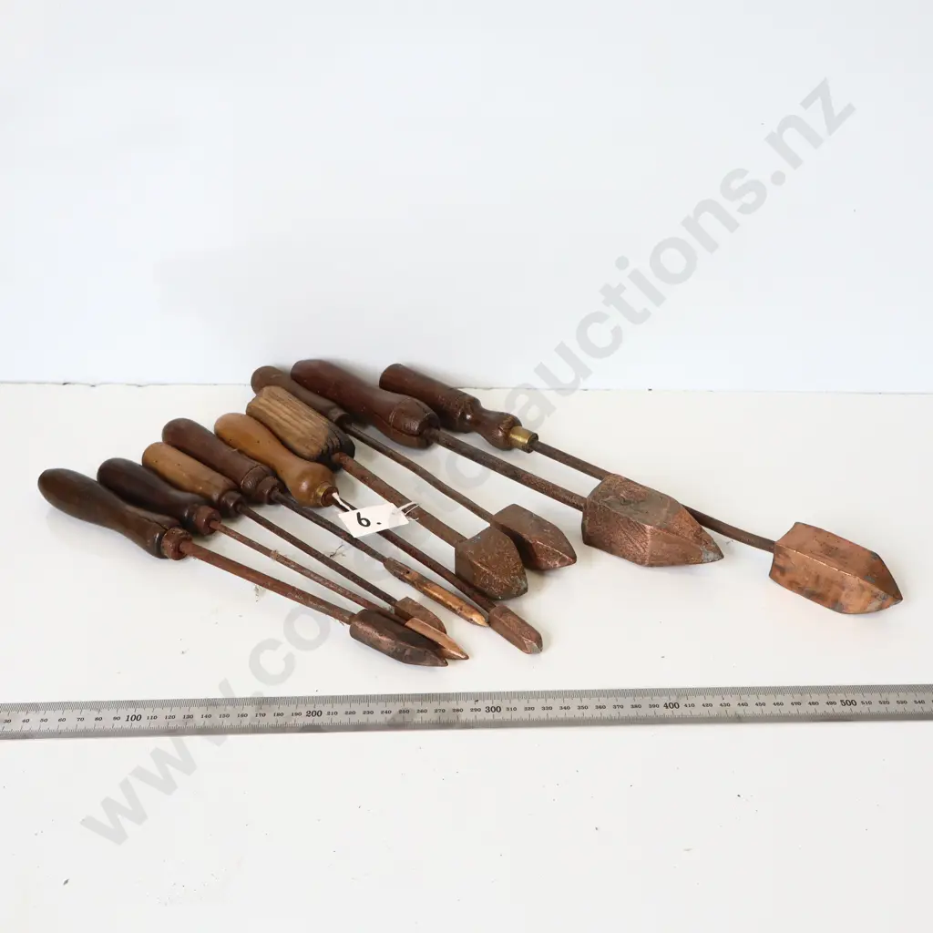 Collection of Vintage Soldering Irons Image 1++