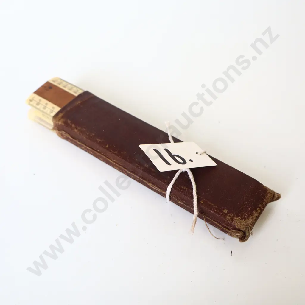 Vintage Slide Rules (Qty) with Case Image 1++
