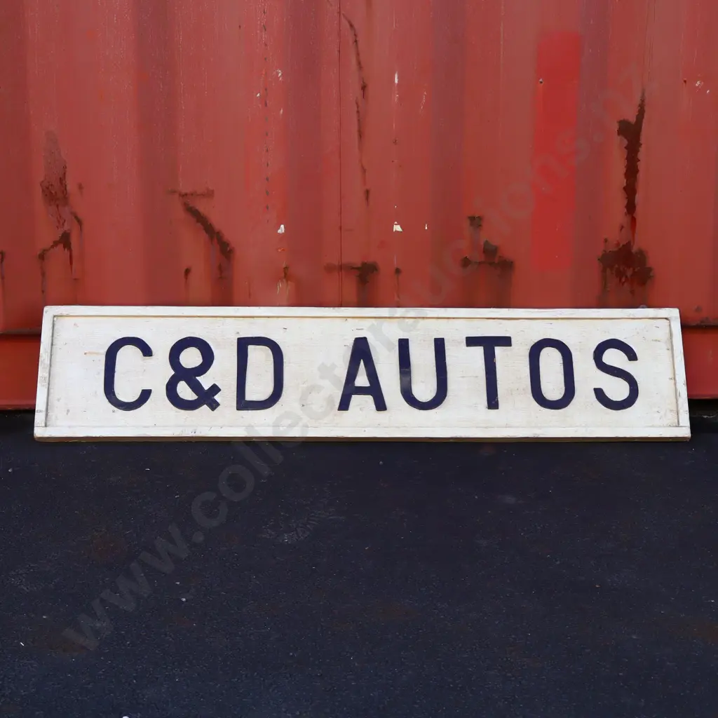 Modern C And D Auto's Sign Image 1++
