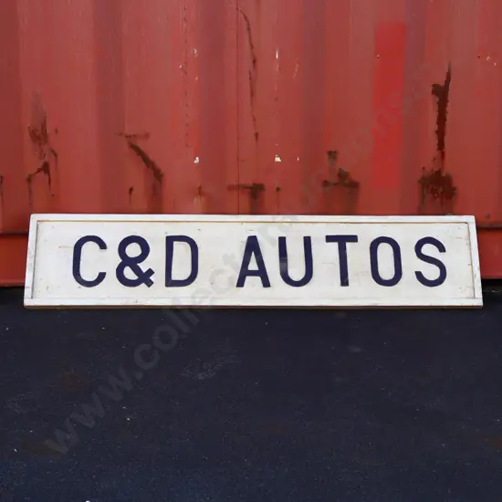 Modern C And D Auto's Sign