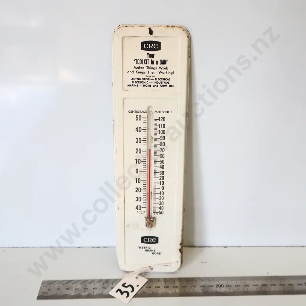 CRC Advertising Thermometer A Toolkit In A Can Image 1++
