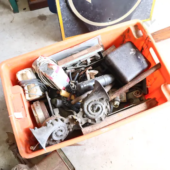 Mixed Automotive Parts Crate