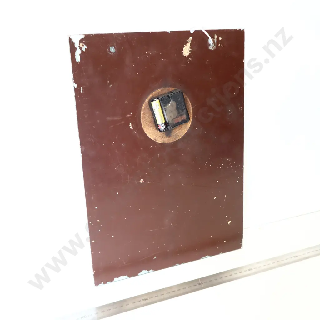 CWS Gold Seal Margarine Advertising Mirror Clock Image 1++