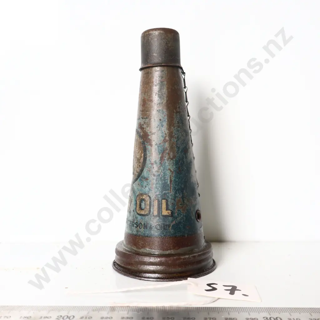 Big Tree Motor Oil Bottle Top With Dust Cap And Chain Image 1++