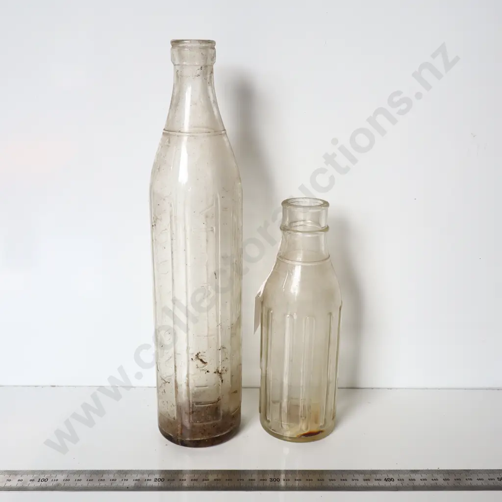 Mobil And Shell Oil Bottles Image 1++