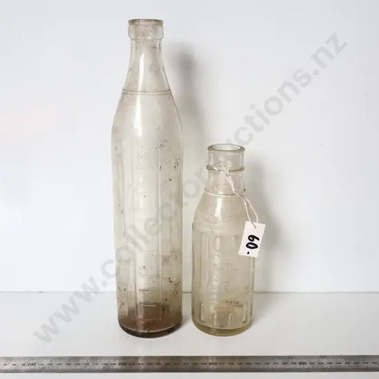 Mobil And Shell Oil Bottles