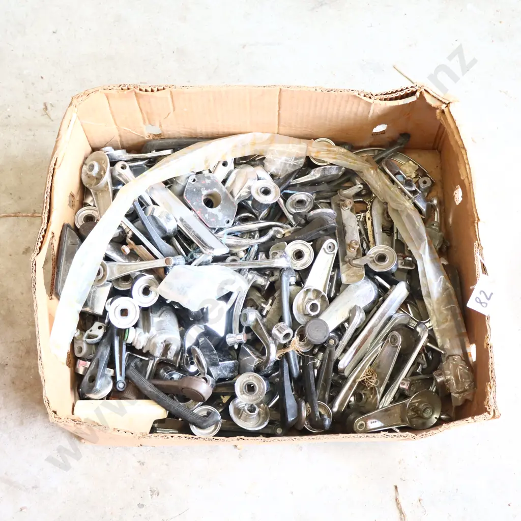 Assorted Chrome Handles & Automotive Hardware Image 1++