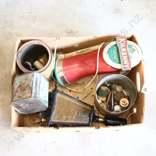 Mixed Vintage Bar Tap & Workshop Items