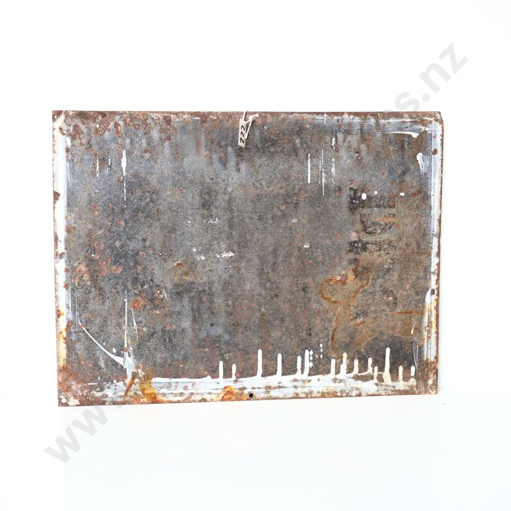 Queensland Insurance Company Enamel Sign Image 1++