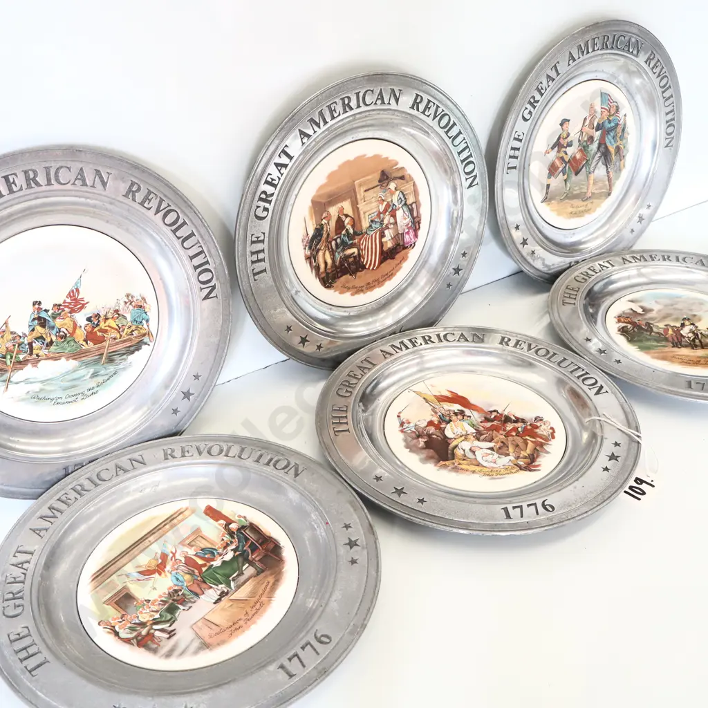 Collection “The Great American Revolution” Decorative Plates Image 1++