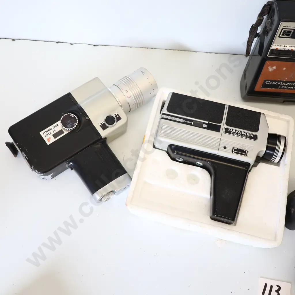 Mixed Vintage Cameras & Accessories incl. Canon EOS 500N Image 1++