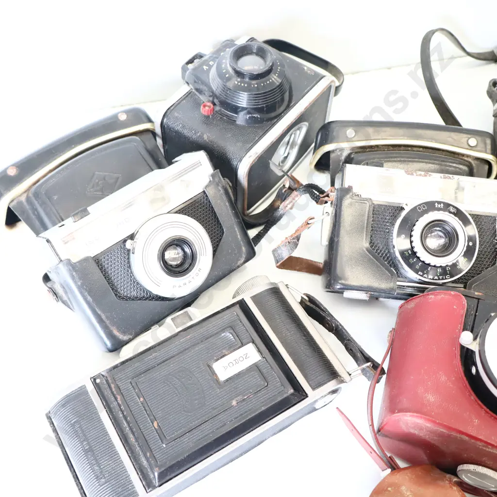 Vintage Camera Collection incl. Photina Reflex & Box Camera Image 1++