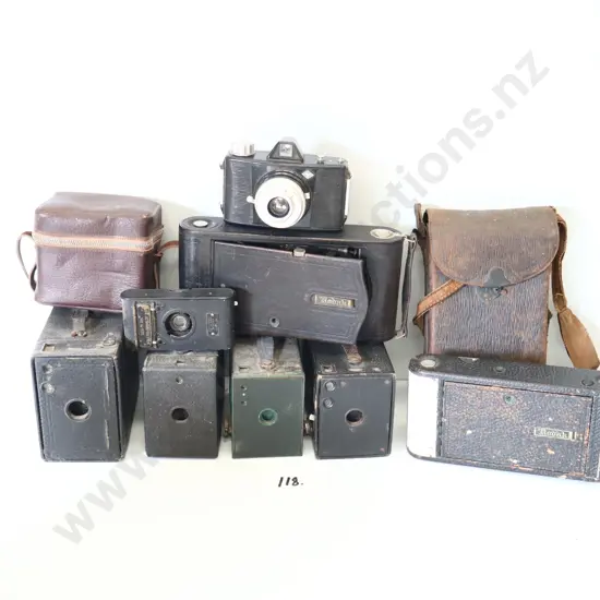 Vintage Cameras & Cases Collection