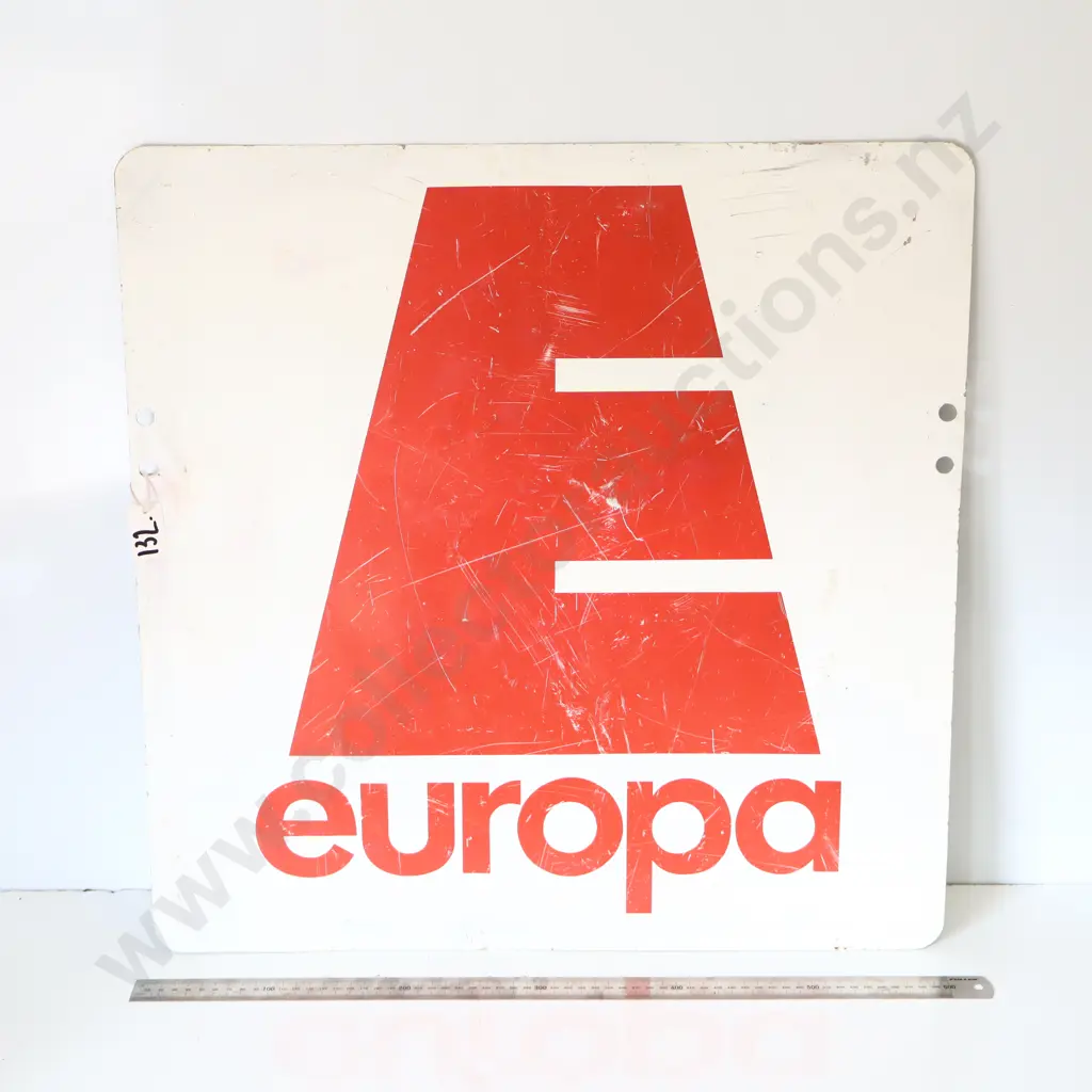 Europa Double Sided Sign Image 1++