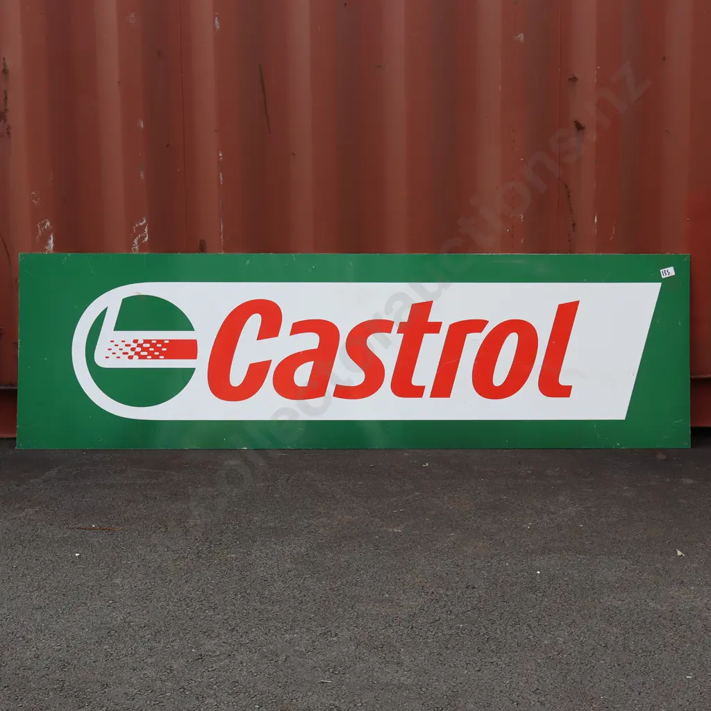 Castrol Advertising Sign Panel Image 1++