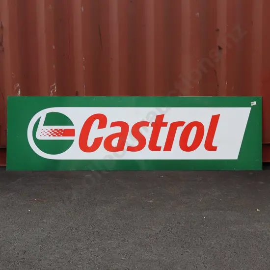 Castrol Advertising Sign Panel