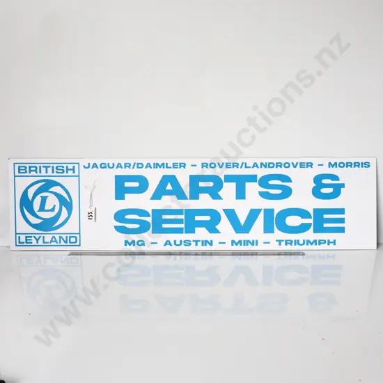 Modern British Leyland Parts & Service Sign