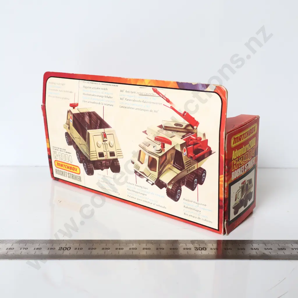 Matchbox Adventure 2000 K-2004 Rocket Striker (Boxed) Image 1++