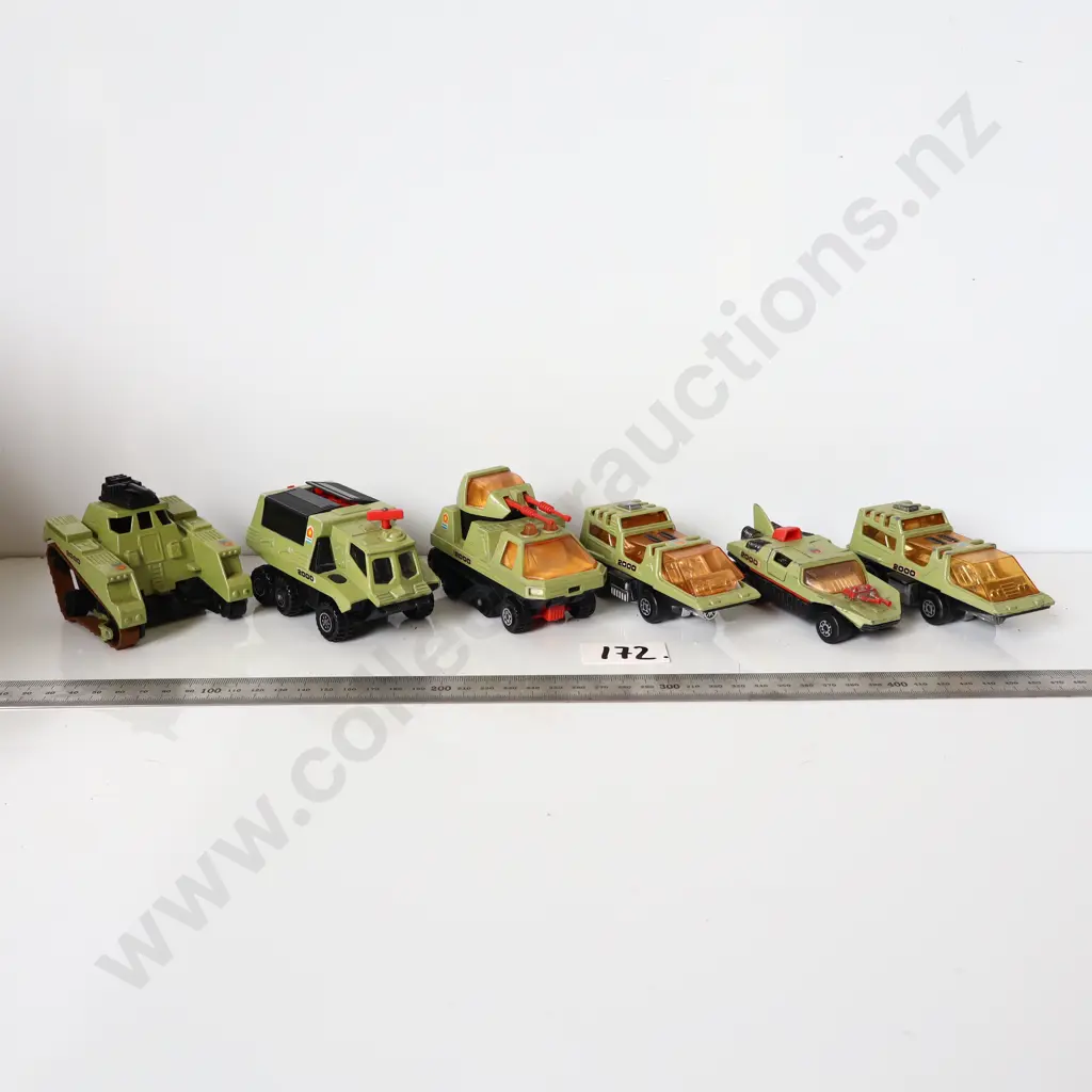 Vintage Matchbox Adventure 2000 Military Vehicle Group Image 1++