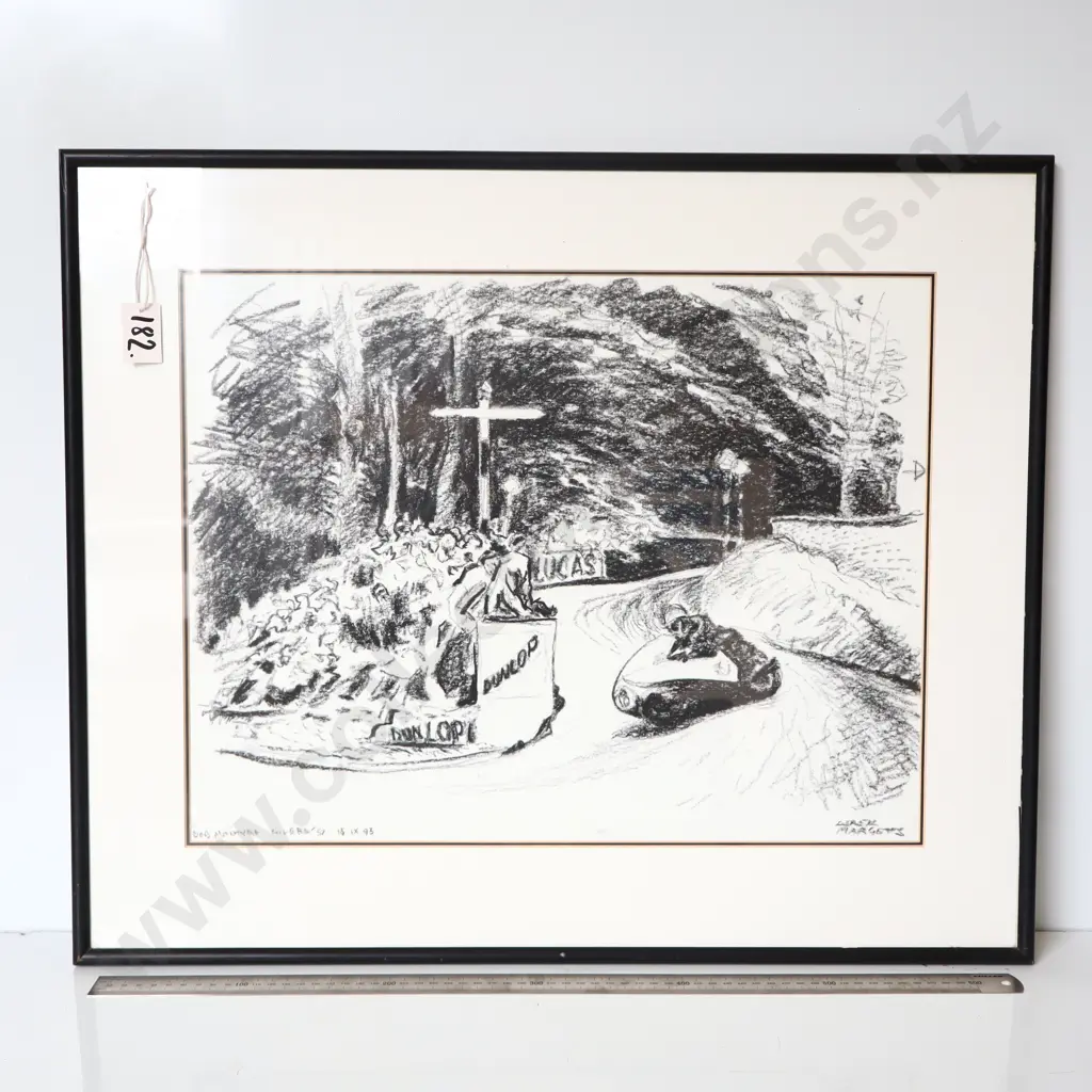 Framed Motorsport Artwork Print Image 1++