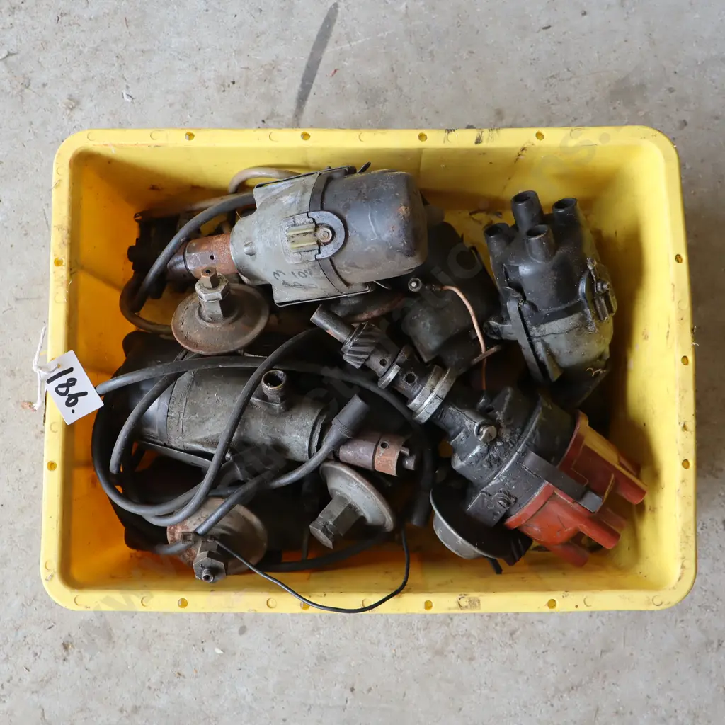 Mixed Automotive Ignition Components Crate Image 1++