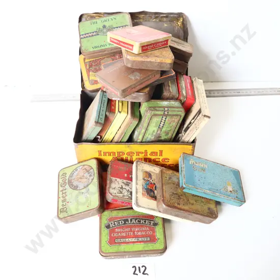 Imperial Alliance Tobacco Tin with Contents