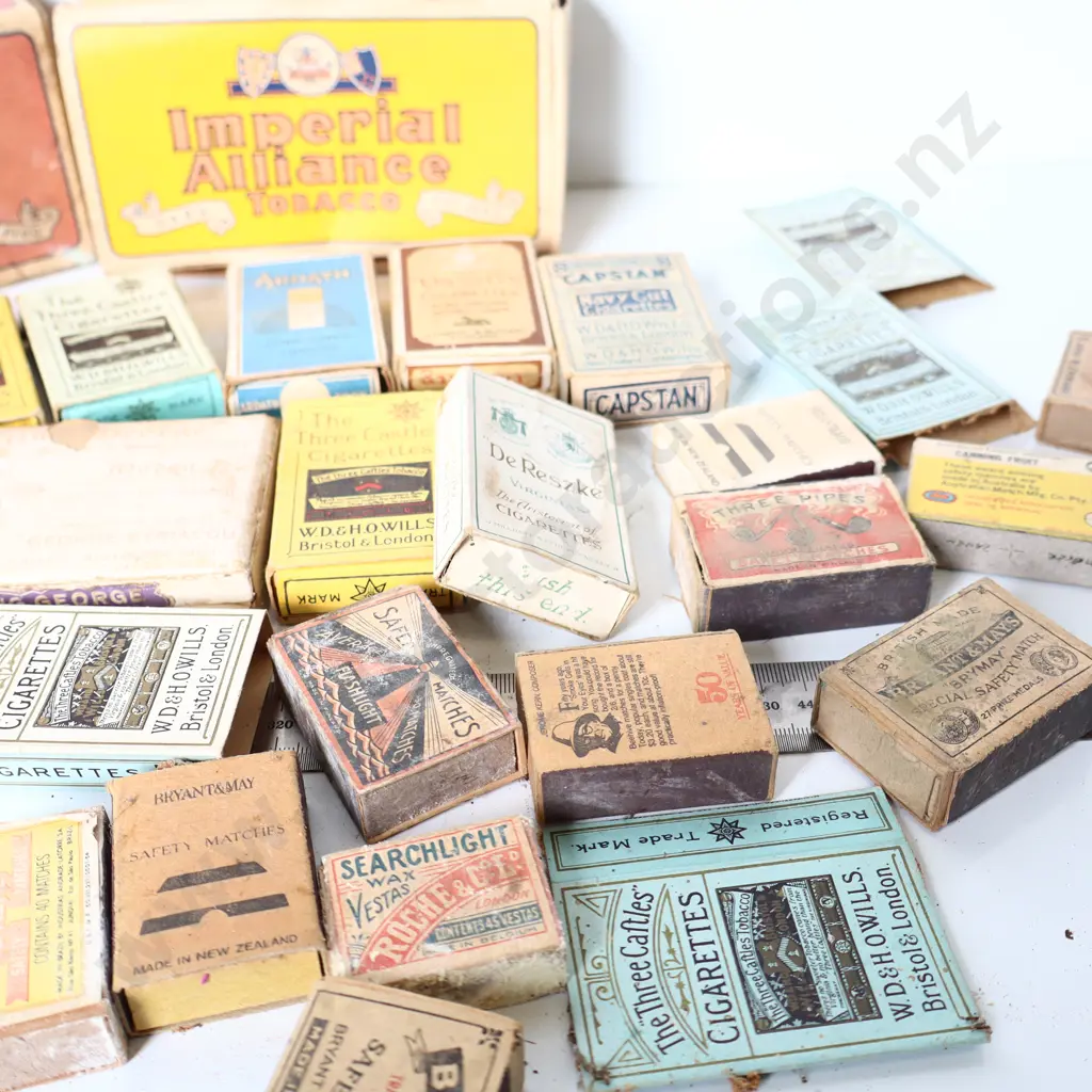 Collection of Vintage Cigarette Packets & Ephemera Image 1++