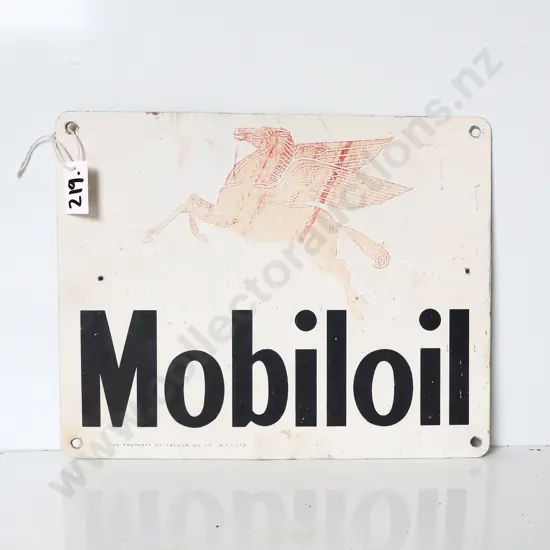 Mobil Pegasus Sign Petrol Bowser Sign