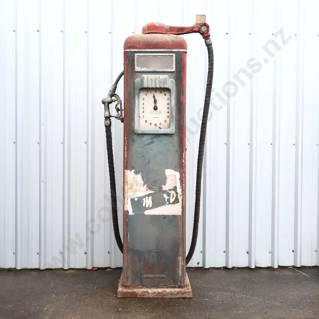 Gilbert And Barker Petrol Bowser Original Mobil Oil Image 1++