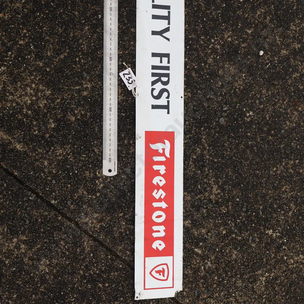 Firestone Put Quality First Sign Image 1++