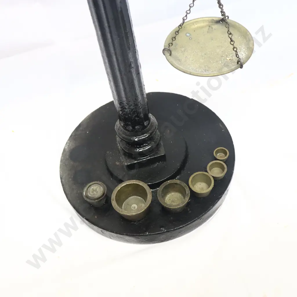 Antique Cast Iron Scales. Possibly From The Gold Fields Era. Image 1++