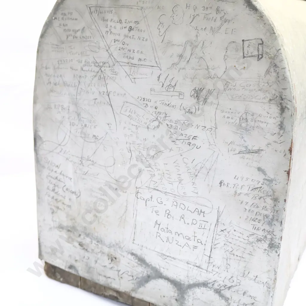 Bayly's Farm Tirau WW2 Training Camp Signed By Camp Soliders Mailbox Image 1++
