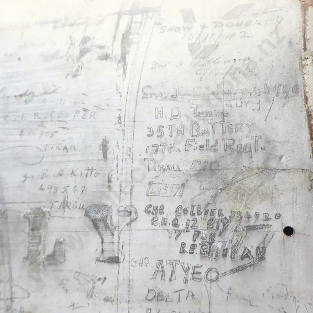 Bayly's Farm Tirau WW2 Training Camp Signed By Camp Soliders Mailbox Image 1++