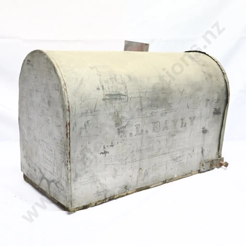 Bayly's Farm Tirau WW2 Training Camp Signed By Camp Soliders Mailbox Image 1++