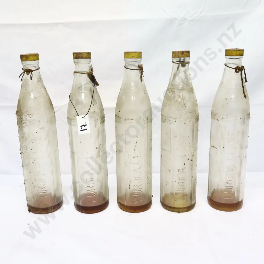 Collection of Europa Oil Bottles Image 1++