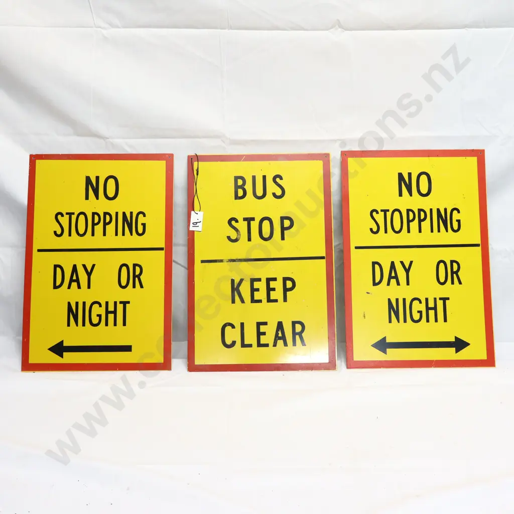 Collection of Vintage Road Signs Image 1++