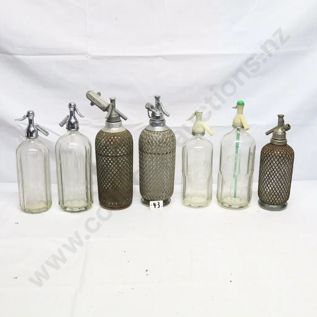 Collection of Vintage Soda Syphons Image 1++