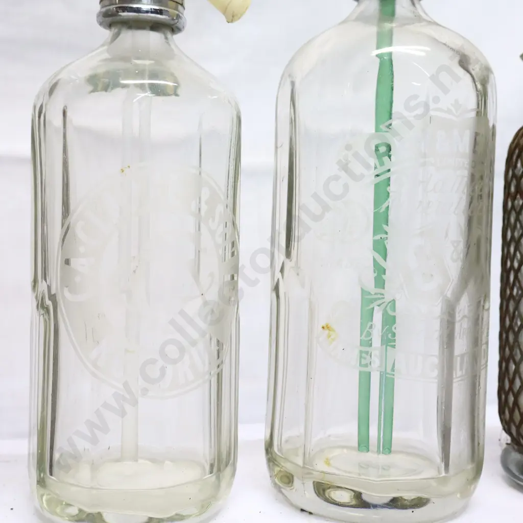 Collection of Vintage Soda Syphons Image 1++