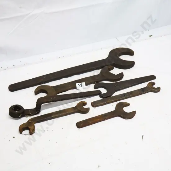 Collection of NZR Vintage Spanners