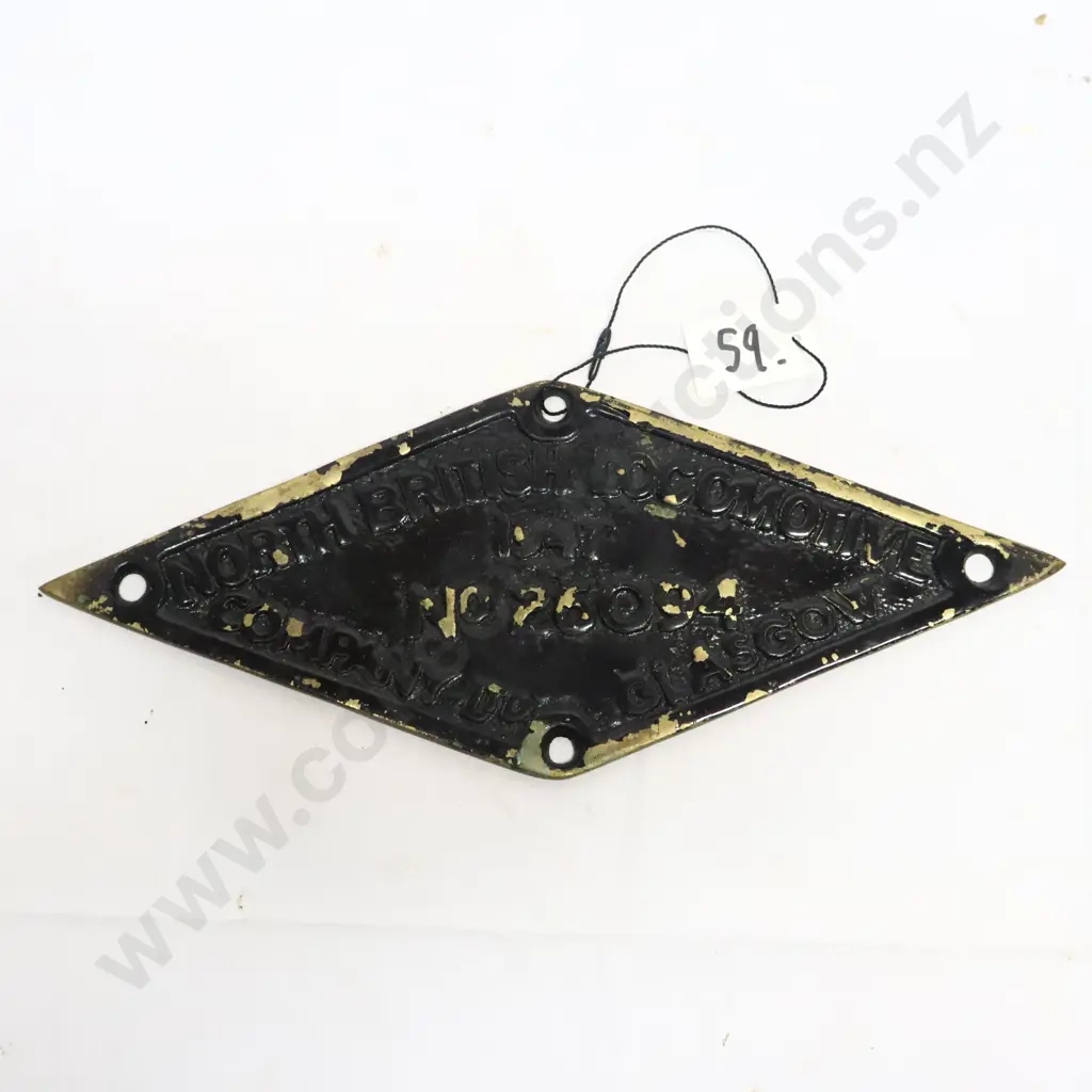 North British Locomotive Company Plate Image 1++