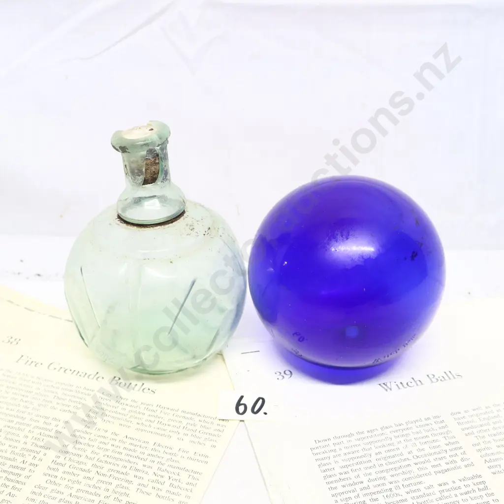 Fire Grenade Bottle and Witch Ball Image 1++