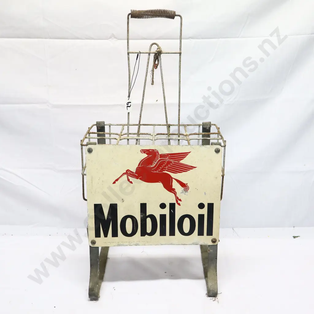 Mobil Oil Oil Bottle Rack Image 1++