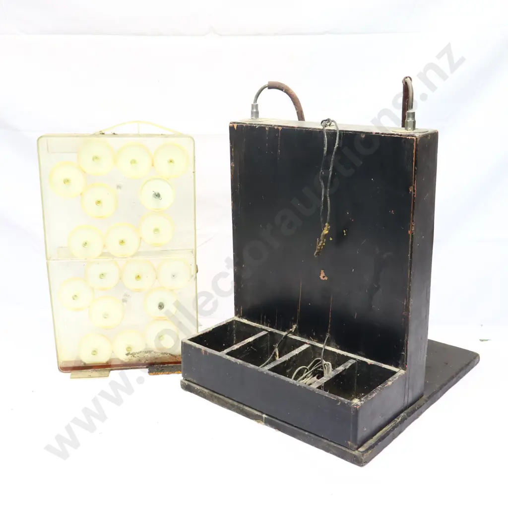 Toronto Vacuum Tester And Morey's Oil Viscosity Display. Image 1++