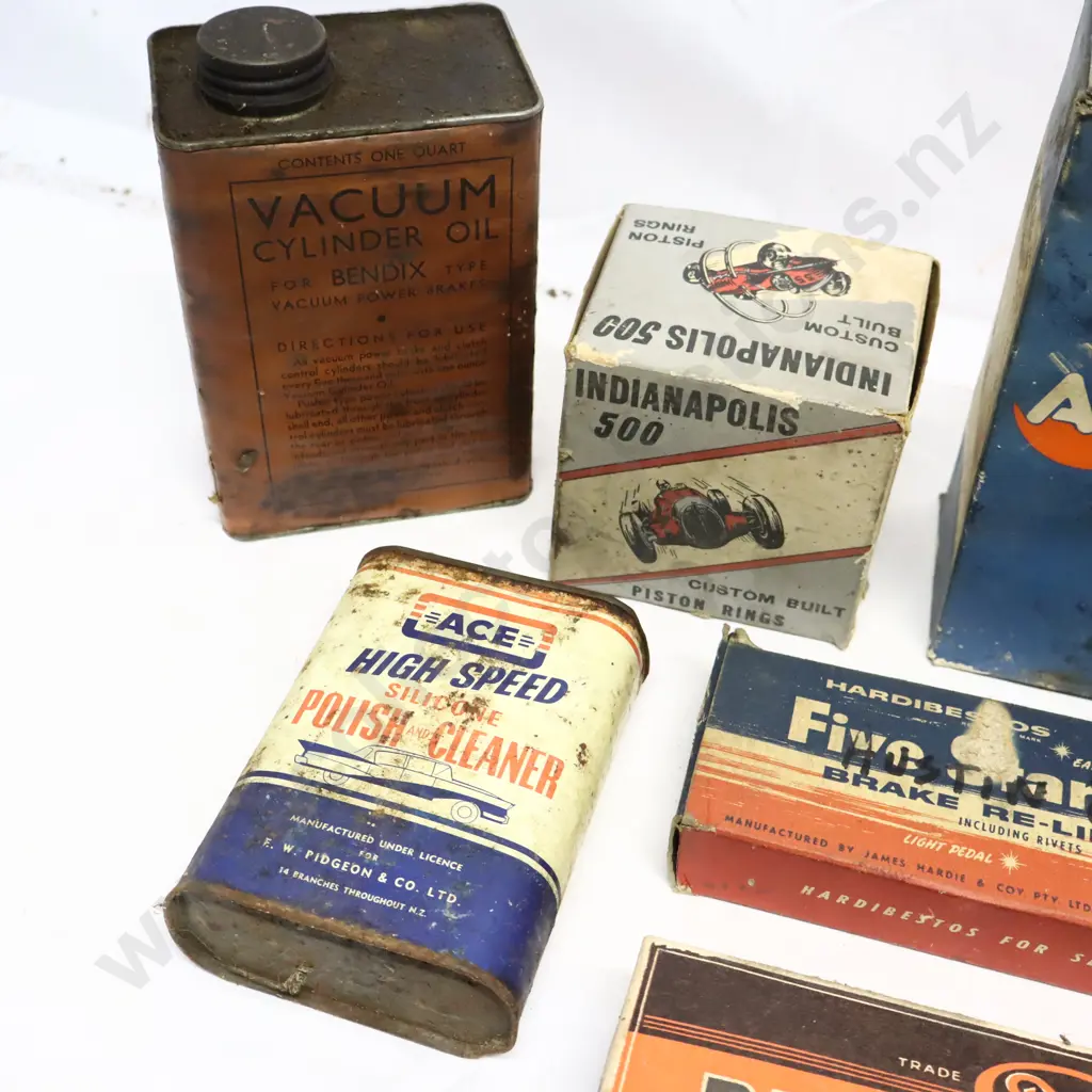 Vintage Automotive Packaging & Tins Image 1++